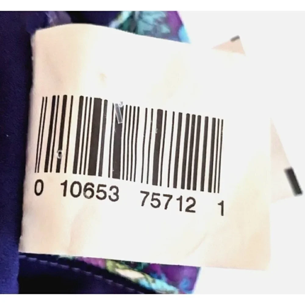 NWT Vintage Y2K MIMI MATERNITY 100% Silk Paisley Purple Green Maxi Dress Size M